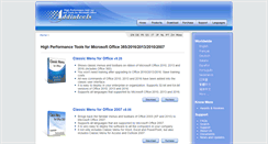 Desktop Screenshot of office-addin.com